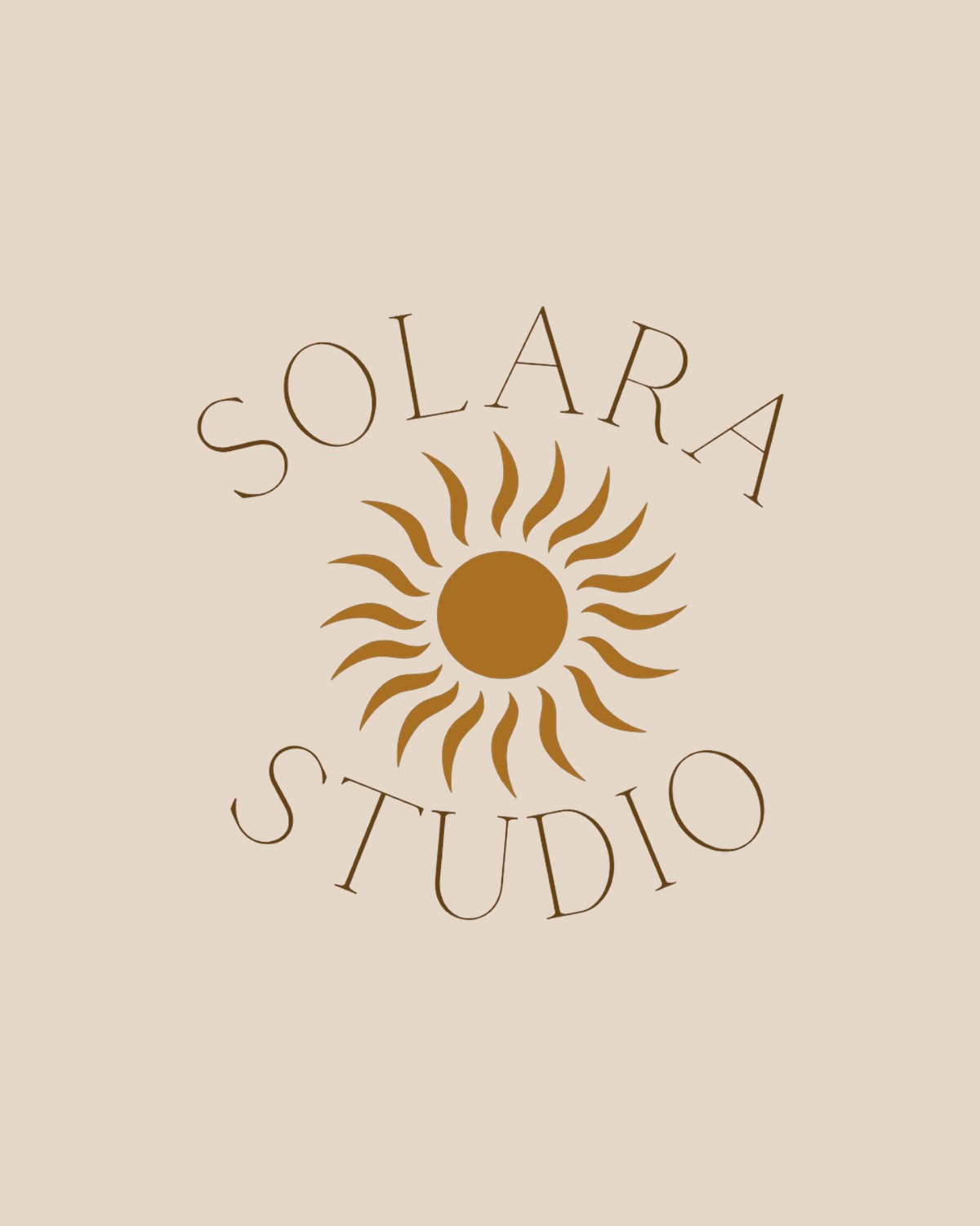 Solara Studio brand identity