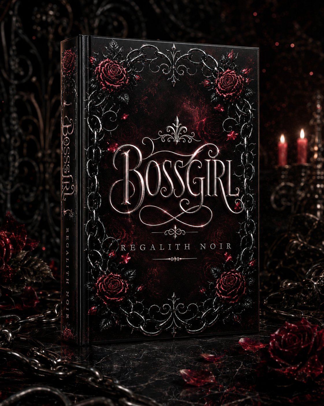 Bossgirl book cover design