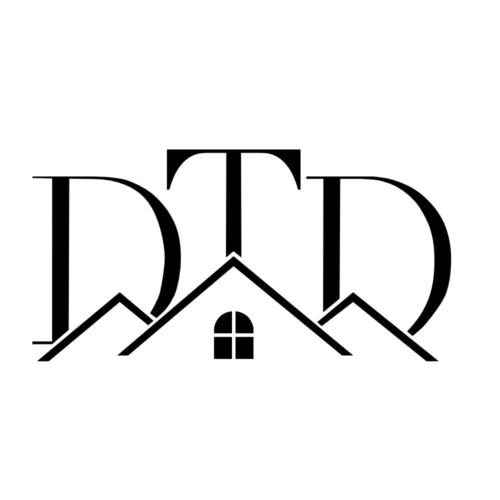 DTD variant 2: simplified mark only with rooflines and window, for brand moments