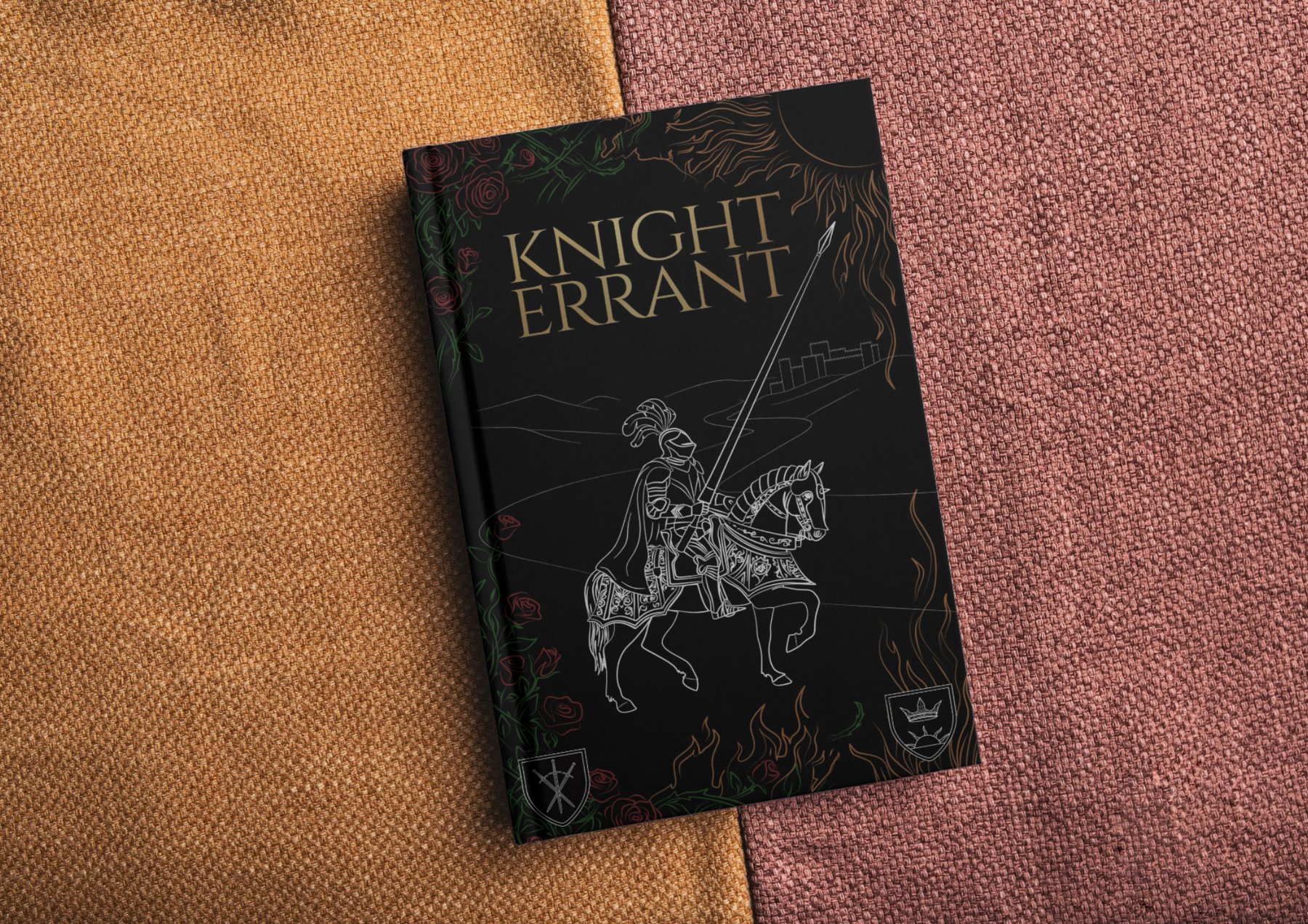Knight Errant book cover design