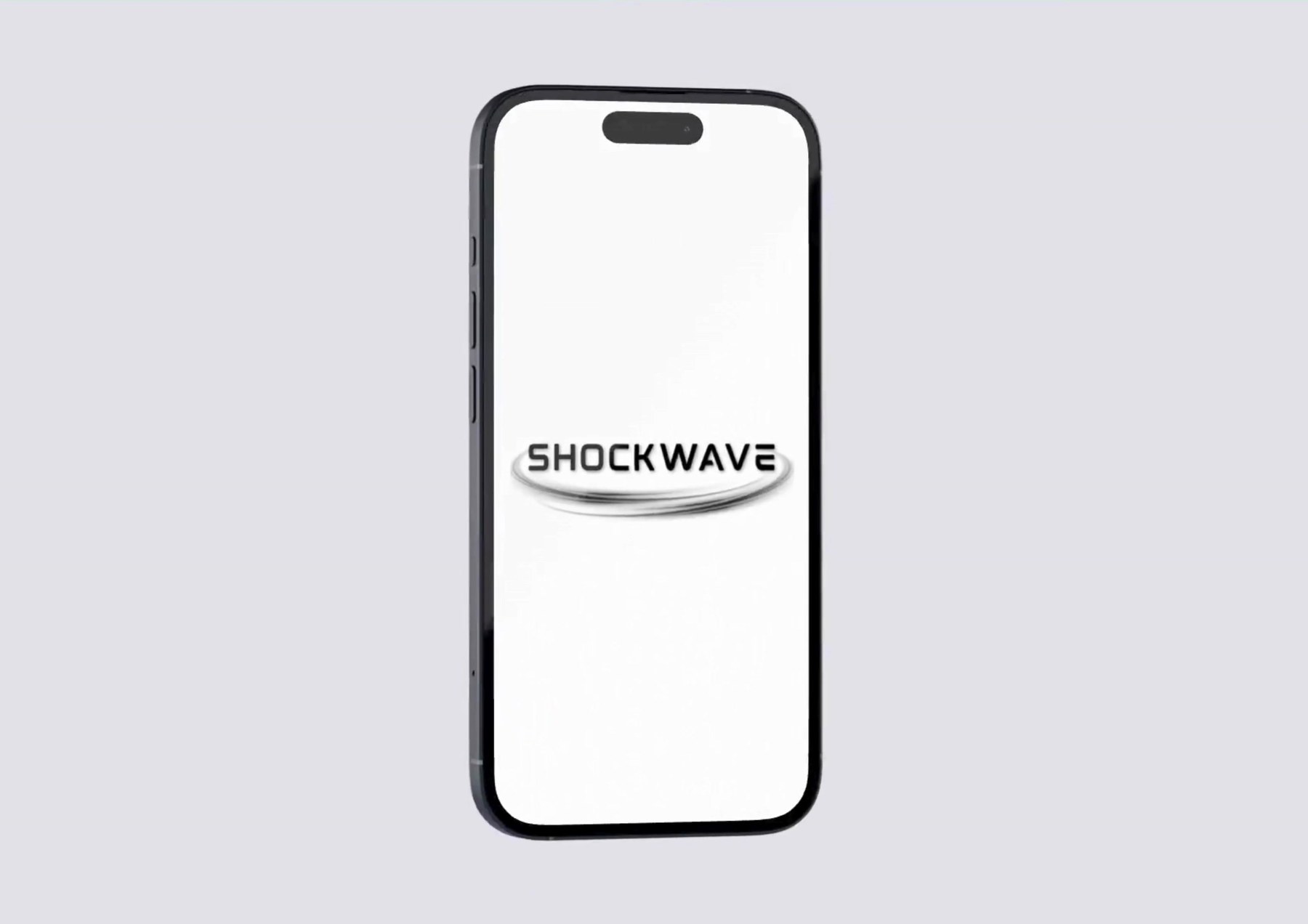 Phone mockup of social content