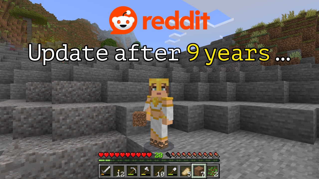 Minecraft Update After 9 Years thumbnail