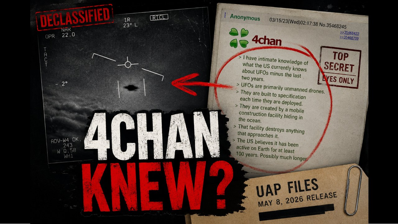 4chan Knew? UAP files thumbnail
